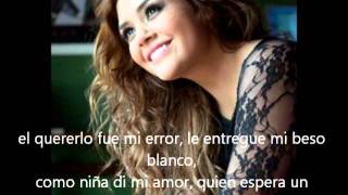 Yuridia  Enamorada y Herida Letra