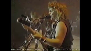 Helix, Live on Much Music, Edmonton, Alberta, Canada, 1985,,  Long Way to Heaven Tour.