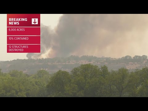 Latest updates on fires, heat warning in North Texas