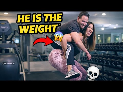 This Tall Girl Turned a Short Guy Into Her Workout 💀