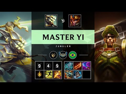 Master Yi Jungle vs Jarvan IV - BR Challenger Patch 25.15