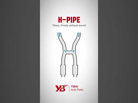 Z-Pipe, H-Pipe, X-Pipe - mainly difference between these are crossover pipe exhaust systems #xpipe