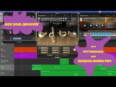 Session Horns Pro and Pettinhouse Guitar | Two libraries for instant VIBE!! Neo Soul/Jazz Groovin'