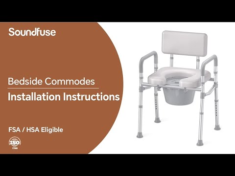 How to install Bedside Commode (Model: UC9)