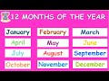 Months Of The Year 12 Months Of The Year Kids Learning Station