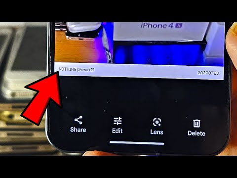 How To Put Watermark on Nothing Phone 2 Photos!