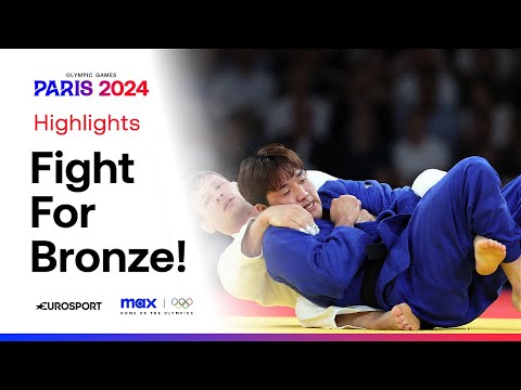 GOLDEN SCORE! ⭐ Paris Olympics 2024: Judo Men's 81kg Bronze Medal Highlights | #Paris2024 #Olympics