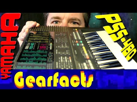 My first synth. STILL AWESOME! Yamaha PSS-480 from 1988