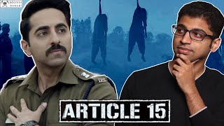 How Article 15 Explains The TRAGEDIES Of Caste System | Movie Miners video