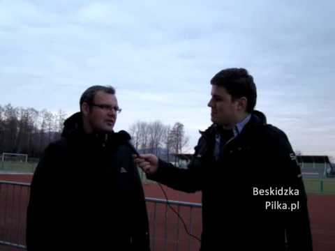BeskidzkaPilka.pl - Pomeczowa ocena trenera Drzewiarza Jasnienica Janusza Marca (20 III 10)