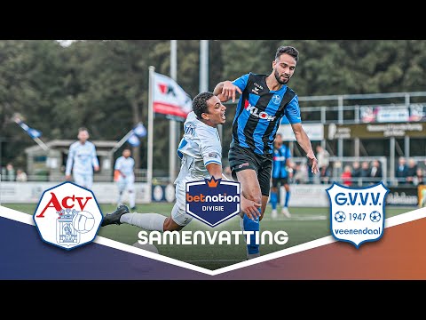 HATTRICK in eerste helft ⚽🤯 | ACV Assen vs. G.V.V.V. | Samenvatting Betnation Divisie 23/24