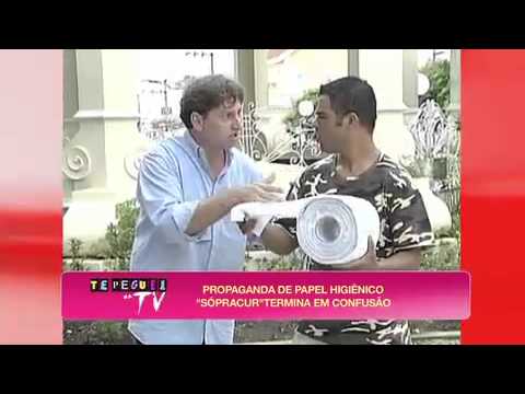 Te Peguei na Tv, Ator folgado chuta pedestre e acaba apanhando