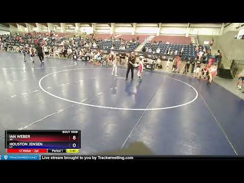 59 Lbs Champ. Round 1 - Ian Weber, WI Vs Houston Jensen, UT 04c3