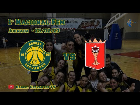 22-23 1ª Nacional Fem: Cervantes - CB Cuenca Femenino (J. 25/02/23)