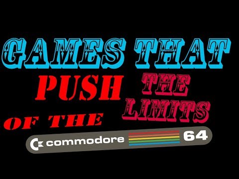 Games That Push The Limits of The Commodore 64