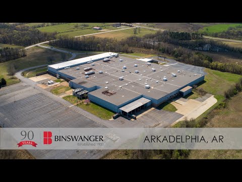 Available: 330,000 SF Manufacturing / Warehouse Facility in Arkadelphia, AR