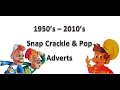 1950s 2010s Rice Krispies Snap Crackle Pop Cereal Advert Compilation 50 Amazing Ads