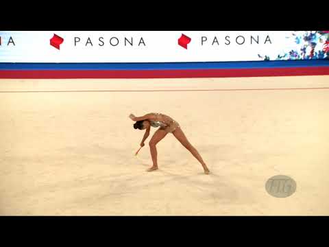 SIDOROVA Victoria (TUR) - 2019 Rhythmic Junior Worlds, Moscow (RUS) - Qualifications Clubs