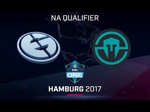 Dota 2 - Evil Geniuses vs. Immortals [Game 1] - Quarterfinals - NA Qualifier - ESL One Hamburg 2017