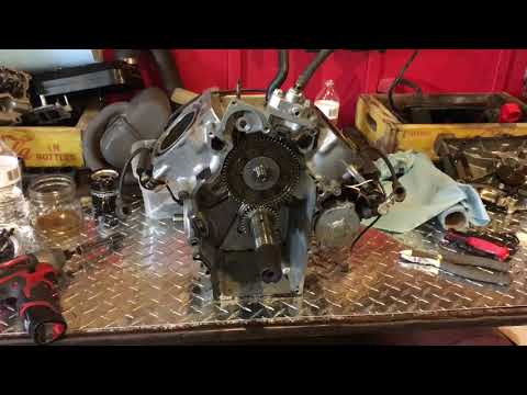 How to disassemble a John Deere Kawasaki FD620D V-Twin Engine.
