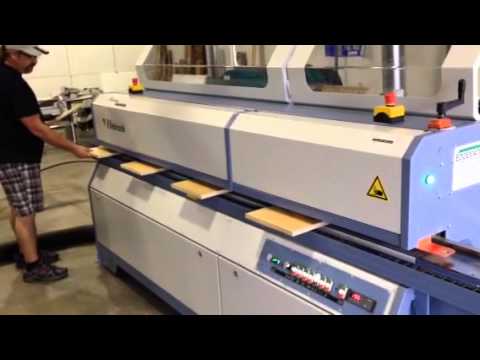 Hebrock F4 Edgebander - piece to piece