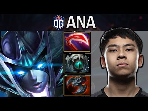 OG.ANA PHANTOM ASSASSIN WITH 18 KILLS - SKADI - DOTA 2 7.30 PRO GAMEPLAY