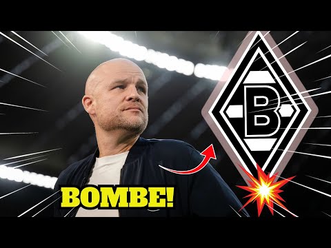 💥EXCLUSIVE: SCHRÖDER PLANT RADICAL DECISION... News from BORUSSIA M'GLADBACH today!