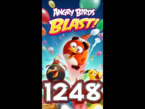 【ABB】アングリーバードブラスト　レベル1248　ハード　－　Angry Birds Blast  Level 1248  - iOS/Android