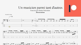 Harmonium - Un musicien parmi tant d'autres (bass tab)
