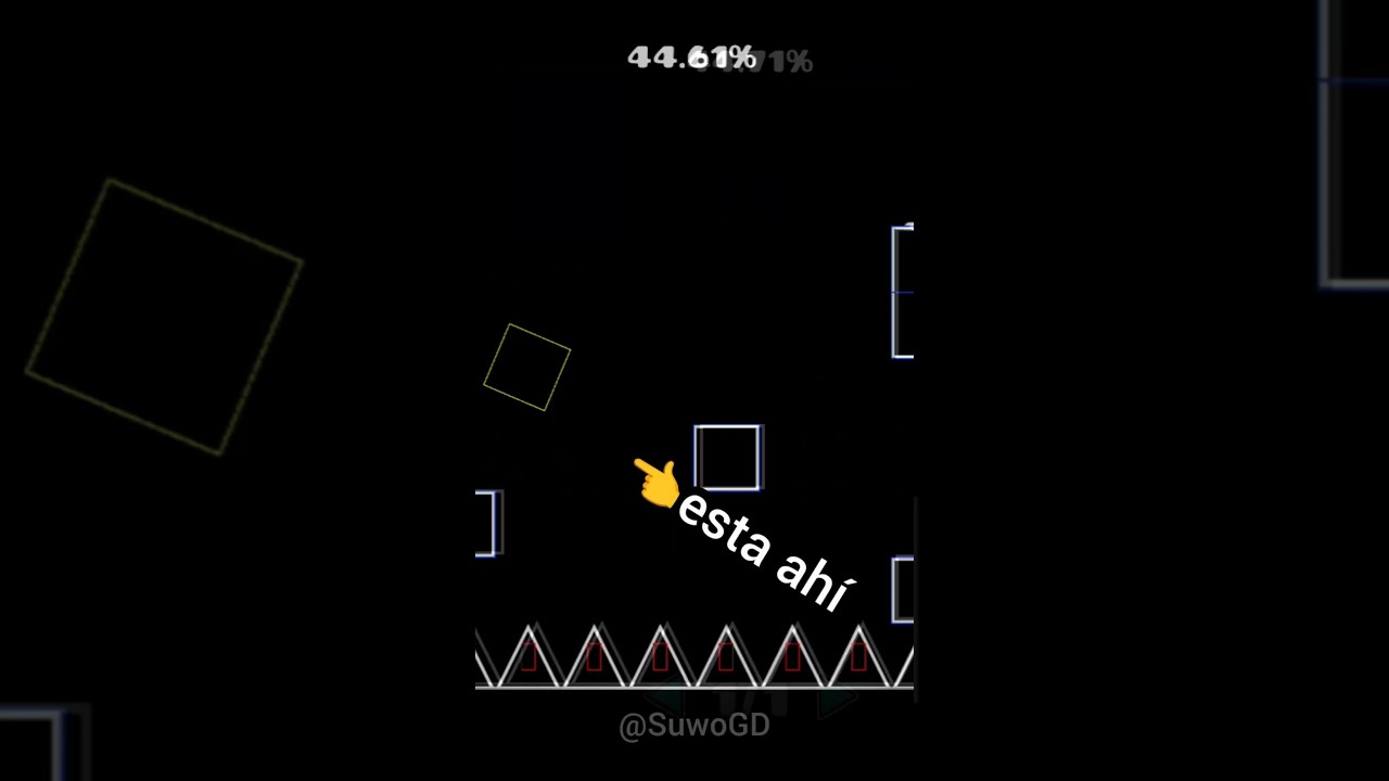 Can't let go a oscuras totalmente #shorts #geometrydash