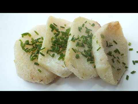 AIR FRYER KOHLRABI 😋 Salt Free Vegan Side Dish 💚 Easy Healthy Recipe #WFPB