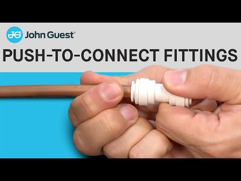 John Guest Push-To-Connect Fittings