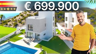 Download lagu Stunning New Build Villa in Finestrat with Sea View 🌊 Private Pool & Garden mp3