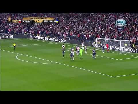GOL DEL PITY MARTÍNEZ A BOCA - FINAL MADRID - RIVER 3 BOCA 1