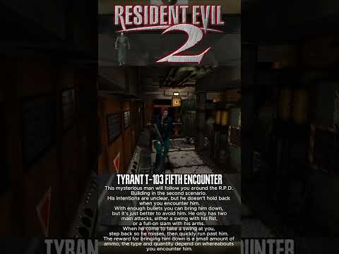 Resident Evil 2 (1998) - Tyrant T-103 Fifth Encounter (Leon)