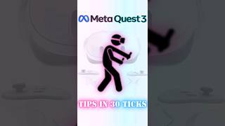 Meta Quest 3 - Tracking Tips In 30 Ticks