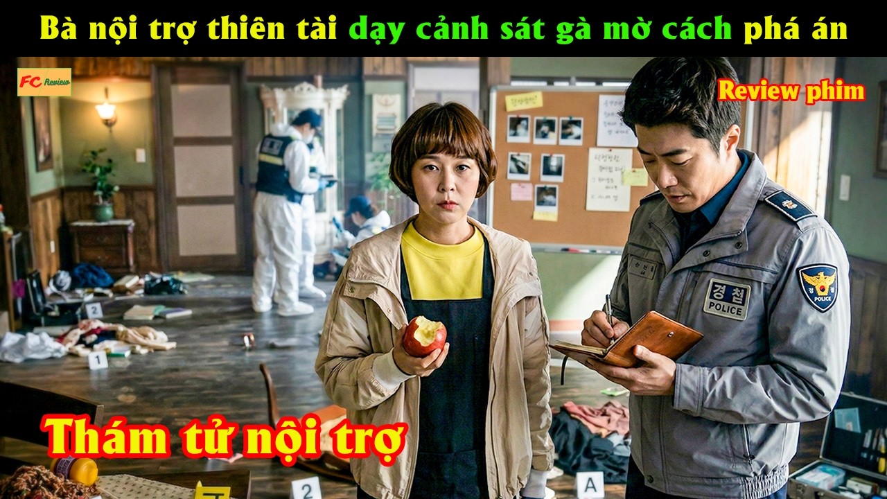 Bà nội trợ thiên tài dạy cảnh sát gà mờ cách phá án - Review phim Hàn
