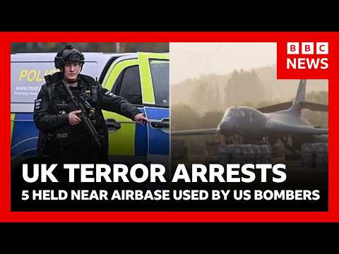 5 terror arrests at airbase used by US bombers - possible Iran link investigated | BBC News