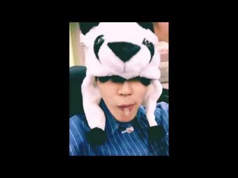 BTS JIMIN CUTE AND EATING GUMMI