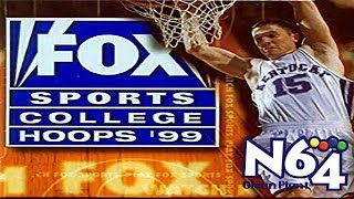 Fox Sports College Hoops 99 - Nintendo 64 Review - Ultra HDMI - HD