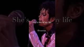 Michael Jackson - She’s Out of My Life #acapella #vocalsonly #voice #voceux #lyrics #vocals #music
