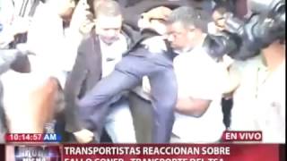 Juan Hubieres sufre desmayo tras conocer lectura de fallo TSA que favoreció al CONEP