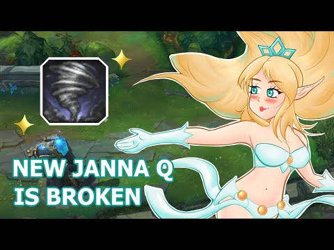 NEW PBE JANNA REWORK (first impressions)