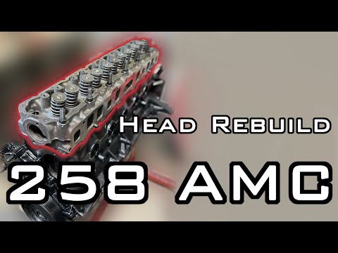 Remanufacturing A 258 AMC Cylinder Head From A 1980s Jeep @JAMSIONLINE