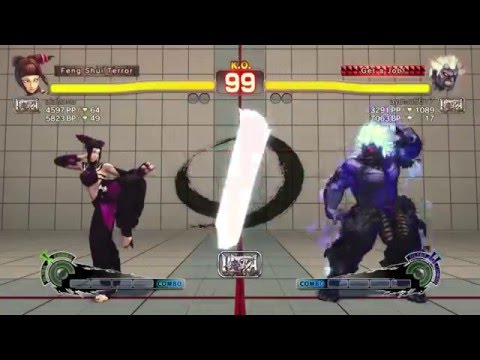 USF4 - aiaitomo [Juri] vs ayumu5617 [Oni] Ranked!