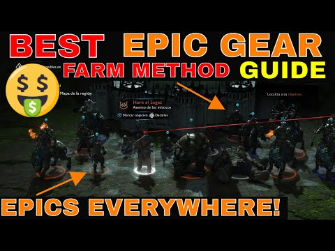 [GUIDE] The BEST EPIC GEAR FARM METHOD (& Fastest) - Shadow Of War (August 2021)
