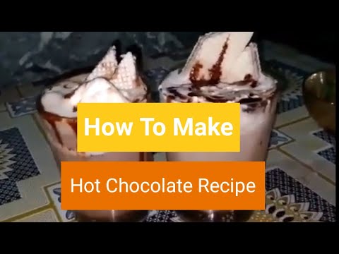 Hot Chocolate Recipe -  Easy & Best Milkshake  || Anusha