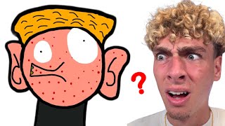 Reacting to your TRASH Fan Art MQDEFAULT Thumbnail
