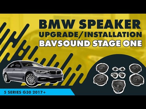 BMW Speaker Upgrade/Installation | 2017+ G30 5 Series | BAVSOUND Stage One