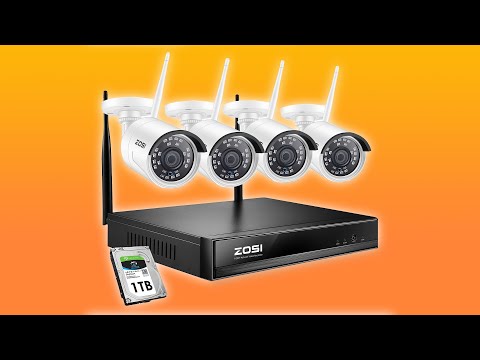 Zosi Wireless NVR Security Camera System 1080P IP Camera System
